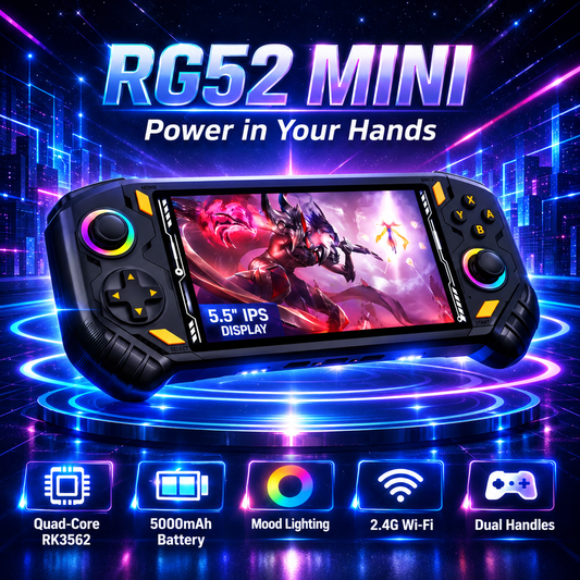Retro Handheld Console 22000 Games | 5.5" IPS Screen