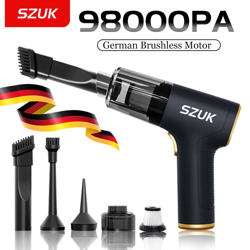 Cordless Car Vacuum Cleaner – High Suction Handheld