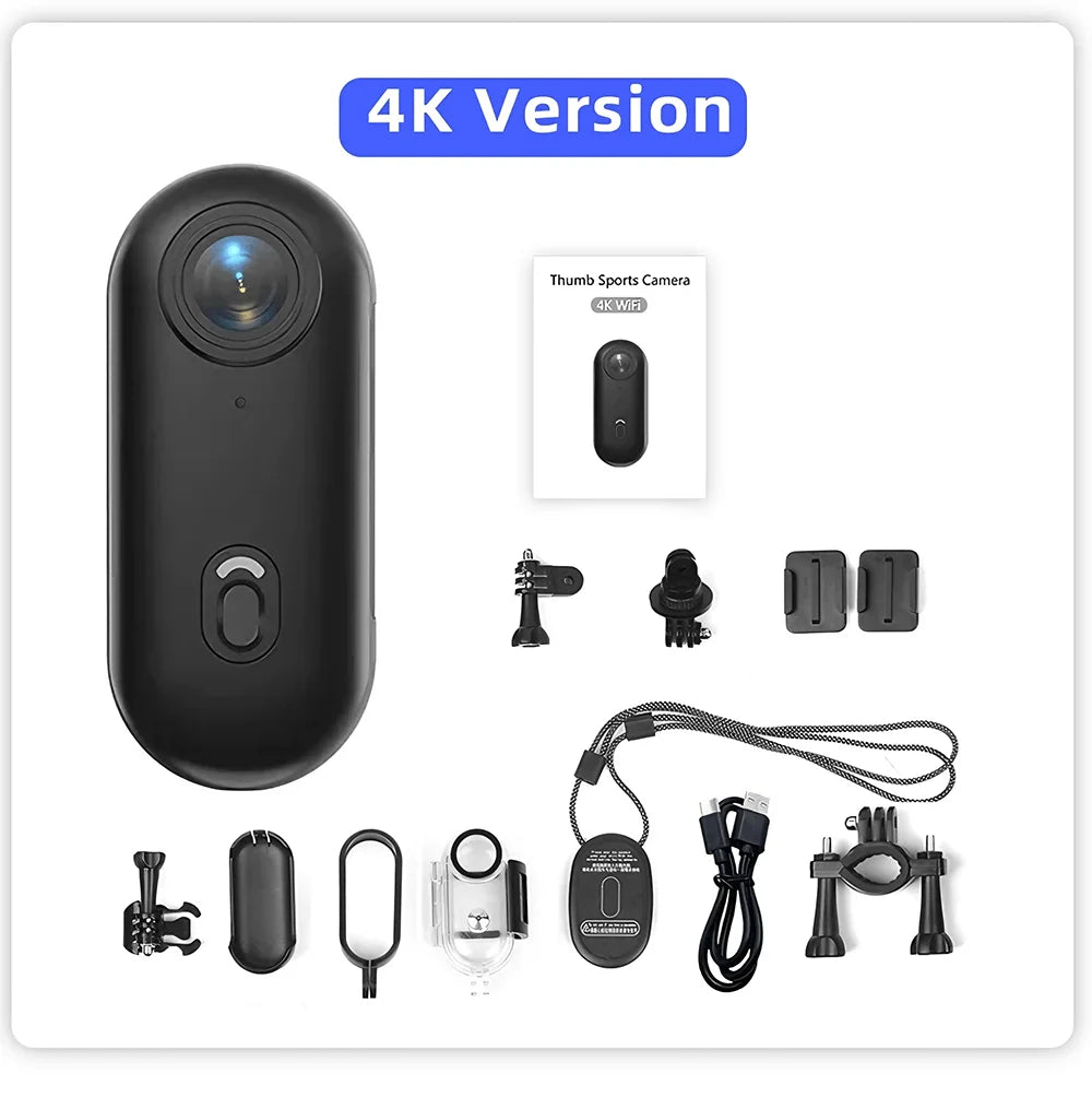 4K WiFi Action Camera | Compact POV & Vlogging Camera
