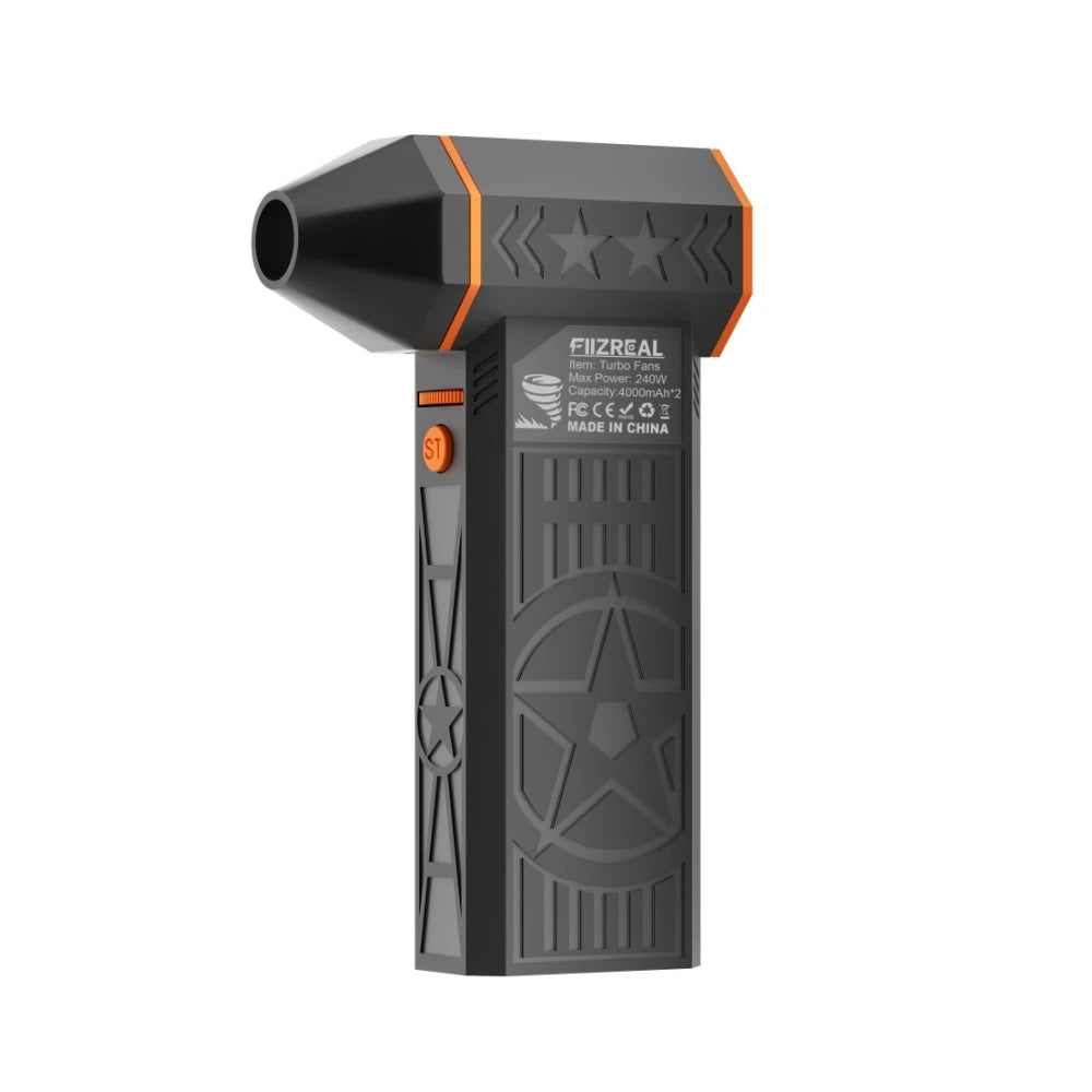 X50 Color 240W Brushless Turbo Air Duster – 57m/s, Dual Battery