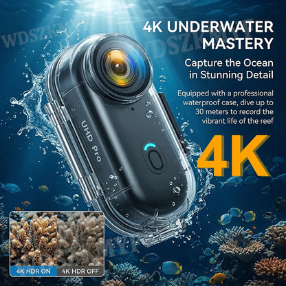 4K WiFi Action Camera | Compact POV & Vlogging Camera