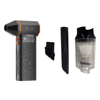 X50 With Vacuum kit Color 240W Brushless Turbo Air Duster – 57m/s, Dual Battery