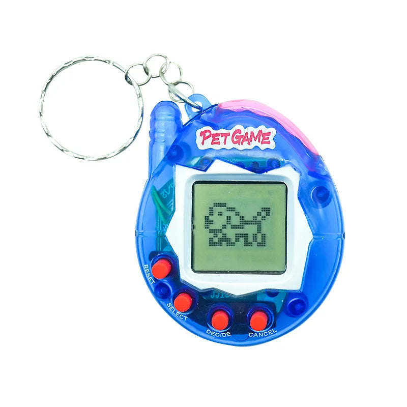 Retro Virtual Pet Keychain | 168-in-1 Digital Pet Toy