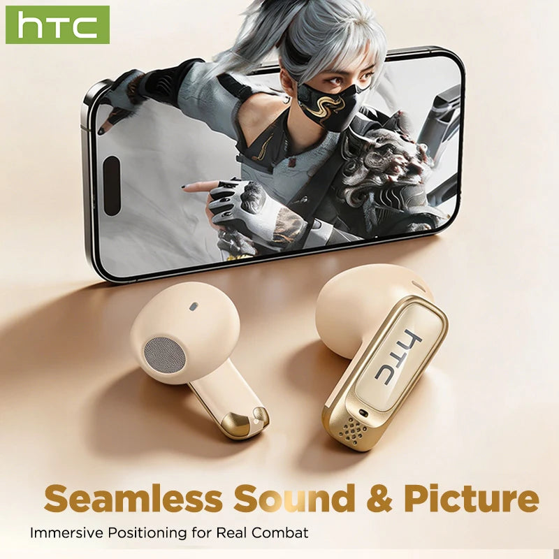HTC NE72 Open-Ear AI Translator Earbuds | 135+ Languages