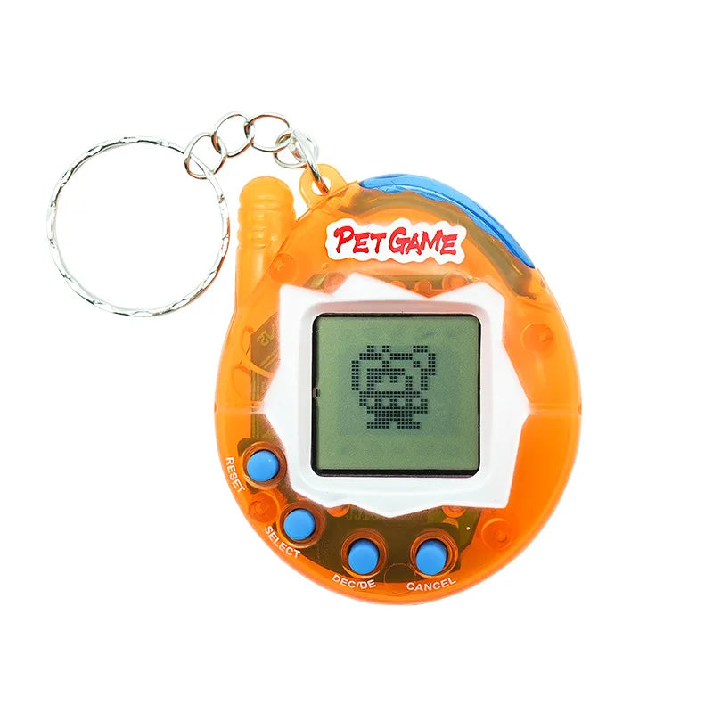 Retro Virtual Pet Keychain | 168-in-1 Digital Pet Toy