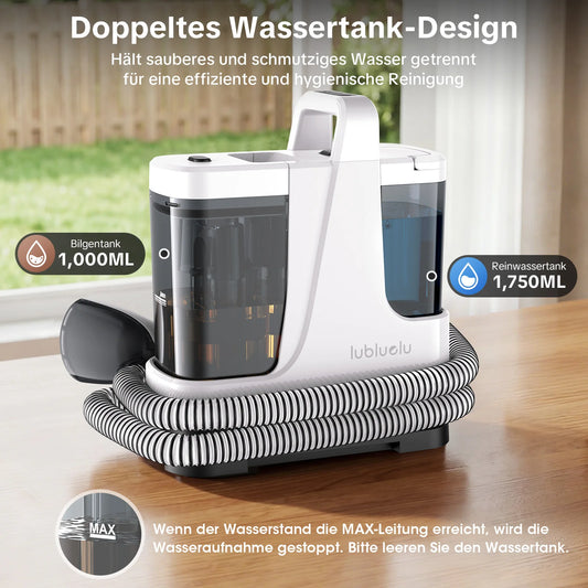 4-in-1 Carpet Steam Cleaner | Hot Water Suction