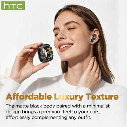HTC NE72 Open-Ear AI Translator Earbuds | 135+ Languages