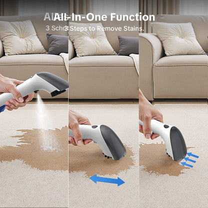 4-in-1 Carpet Steam Cleaner | Hot Water Suction