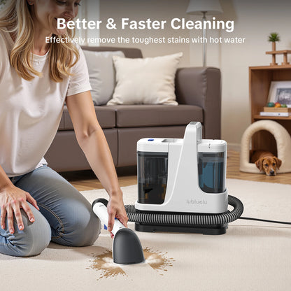 4-in-1 Carpet Steam Cleaner | Hot Water Suction