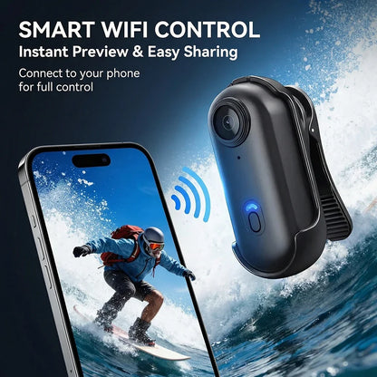 4K WiFi Action Camera | Compact POV & Vlogging Camera