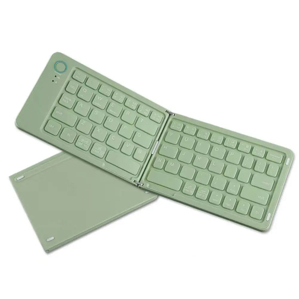 Tech Spark Foldable Bluetooth Keyboard | Portable Phone & Tablet Keyboard