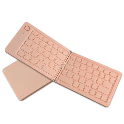 Tech Spark Foldable Bluetooth Keyboard | Portable Phone & Tablet Keyboard