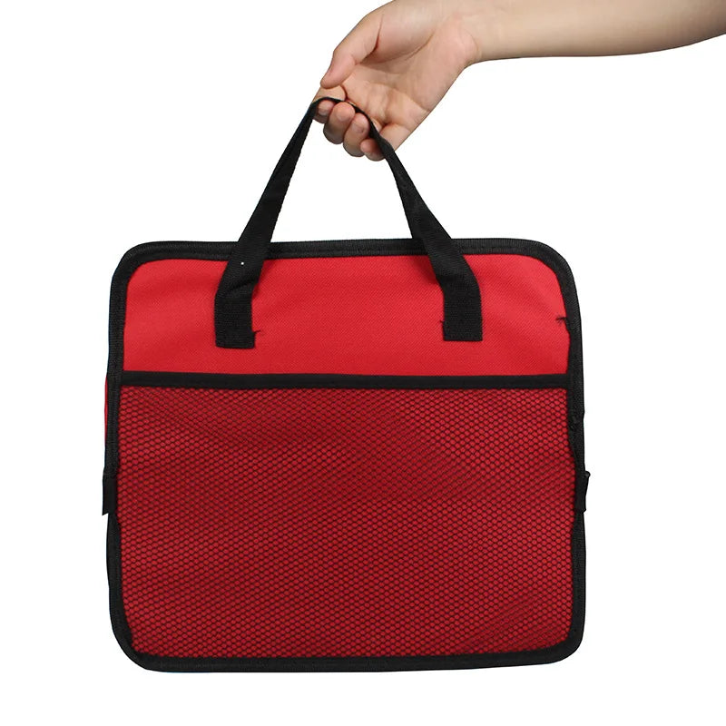 Foldable Car Trunk Organizer Storage Bag With Multiple Pockets