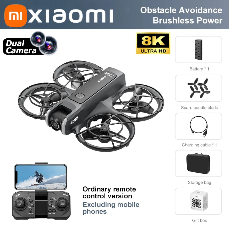 8K GPS Drone Foldable | Obstacle Avoidance Camera
