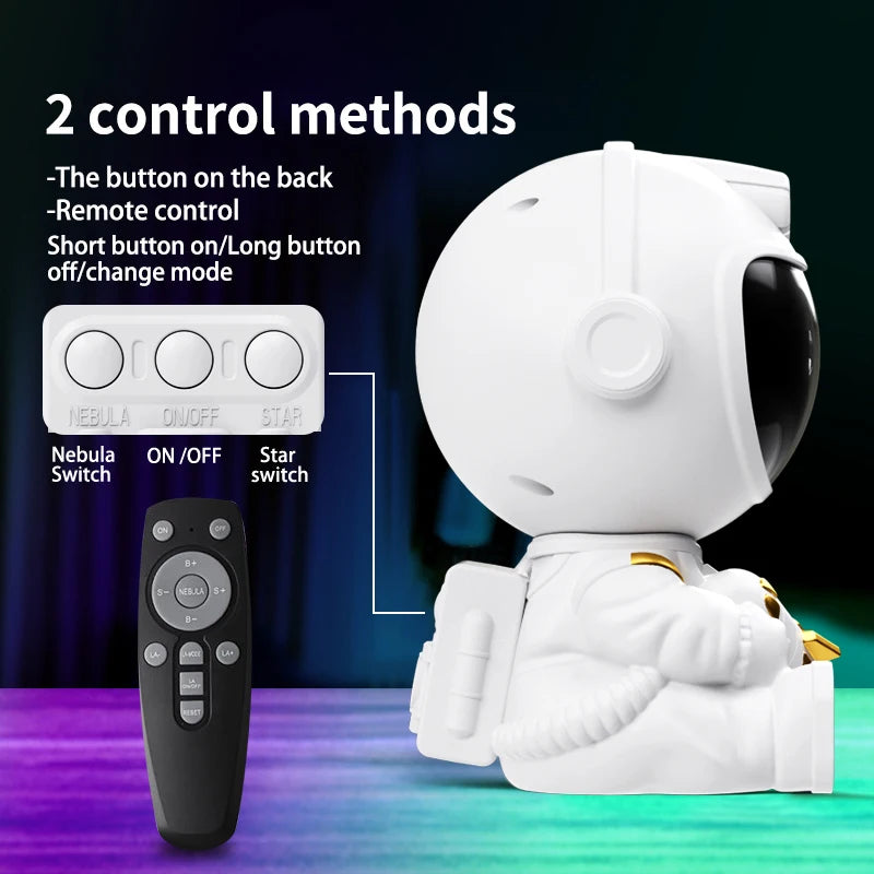 Astronaut Galaxy Projector | Starry Sky Night Light