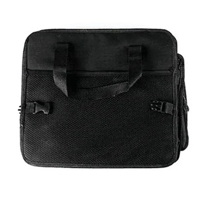 black Color Foldable Car Trunk Organizer Storage Bag With Multiple Pockets