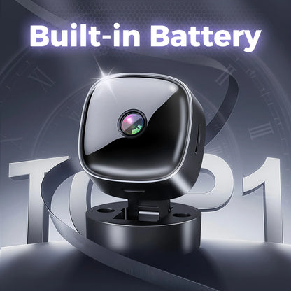 WiFi Mini Security Camera 1080P – 355° Rotating Night Vision