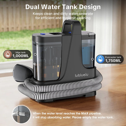 4-in-1 Carpet Steam Cleaner | Hot Water Suction