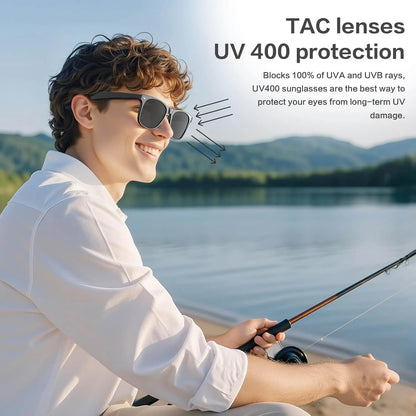 AI Camera Smart Glasses With Photo & Call Features