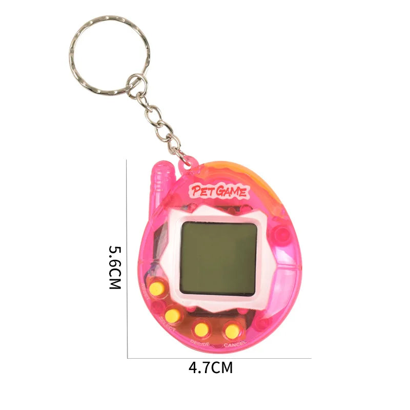 Retro Virtual Pet Keychain | 168-in-1 Digital Pet Toy