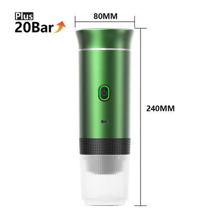 Portable Espresso Machine | USB Cordless 3-in-1