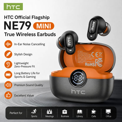 HTC NE79 AI Translator Earbuds | 135+ Languages