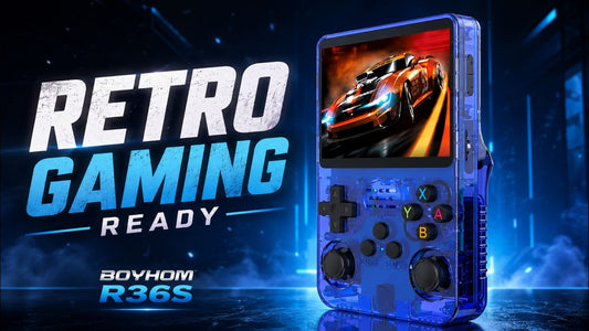 R36s Retro Handheld Gaming Console - Dual System with 3D Support